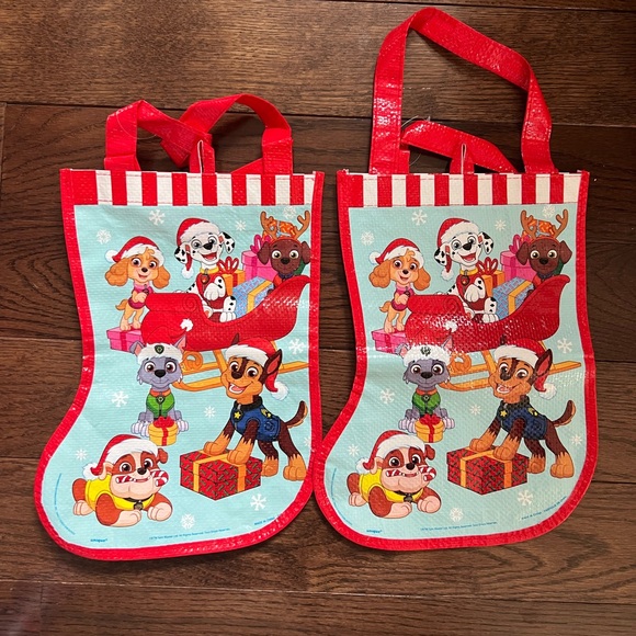PawPatrol Stockings. Plastic can is material. NWOT :) - Picture 2 of 2